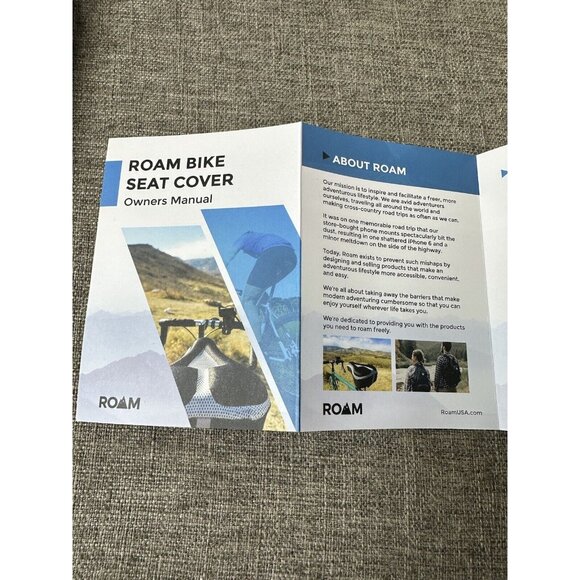 ROAM Stationary Bike Seat Cushion Cover Comfort Gel Universal Bicycle Pad Saddle - Picture 5 of 8